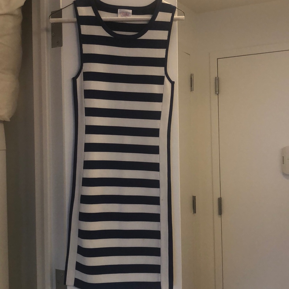 Parker striped dress